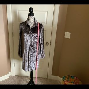 Billy T Crushed velvet tunic